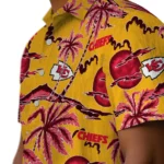 Kansas City Chiefs Hawaiian Shirt – Palm Sunset