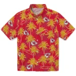 Kansas City Chiefs Hawaiian Shirt – Palm Tree Motif