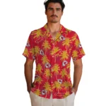 Kansas City Chiefs Hawaiian Shirt – Palm Tree Motif