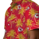 Kansas City Chiefs Hawaiian Shirt – Palm Tree Motif