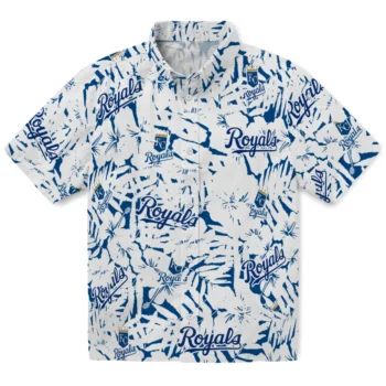 kansas city royals hibiscus overlay hawaiian shirts best selling