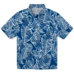 Kansas City Royals Hawaiian Shirt – Leaf Outline