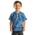 Kansas City Royals Hawaiian Shirt – Leaf Outline