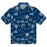 Kansas City Royals Hawaiian Shirt – Palm And Clouds