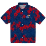 Kansas Jayhawks Hawaiian Shirt – 50th State Flower