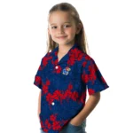 Kansas Jayhawks Hawaiian Shirt – 50th State Flower