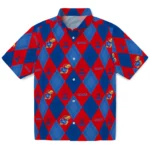 Kansas Jayhawks Hawaiian Shirt – Golfing Plaid