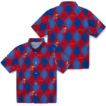 Kansas Jayhawks Hawaiian Shirt – Golfing Plaid