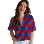 Kansas Jayhawks Hawaiian Shirt – Golfing Plaid