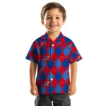 Kansas Jayhawks Hawaiian Shirt – Golfing Plaid