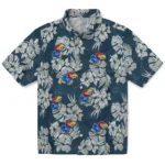 Kansas Jayhawks Hawaiian Shirt – Hibiscus Flowers