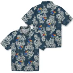 Kansas Jayhawks Hawaiian Shirt – Hibiscus Flowers