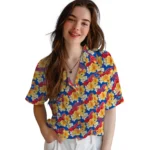 Kansas Jayhawks Hawaiian Shirt – Hibiscus Tropics