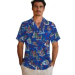 Kansas Jayhawks Hawaiian Shirt – Simpsons Christmas