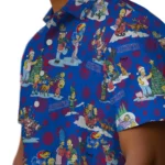Kansas Jayhawks Hawaiian Shirt – Simpsons Christmas