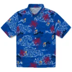 Kansas Jayhawks Hawaiian Shirt – Wave Palm