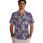 Kansas State Wildcats Hawaiian Shirt – Anthurium Overlay