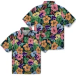 Kansas State Wildcats Hawaiian Shirt – Brilliant Hibiscus Garden