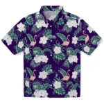 Kansas State Wildcats Hawaiian Shirt – Flamingo and Hibiscus