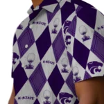Kansas State Wildcats Hawaiian Shirt – Golfing Plaid