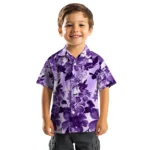 Kansas State Wildcats Hawaiian Shirt – Hibiscus Arrangement