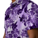 Kansas State Wildcats Hawaiian Shirt – Hibiscus Arrangement