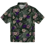 Kansas State Wildcats Hawaiian Shirt – Hibiscus Leaves Pattern
