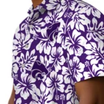 Kansas State Wildcats Hawaiian Shirt – Hibiscus Motif