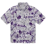 Kansas State Wildcats Hawaiian Shirt – Hibiscus Overlay