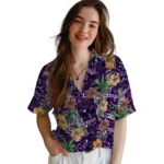 Kansas State Wildcats Hawaiian Shirt – Hibiscus Tiki Jungle