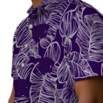 Kansas State Wildcats Hawaiian Shirt – Leaf Outline