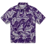 Kansas State Wildcats Hawaiian Shirt – Monstera Layer