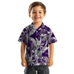 Kansas State Wildcats Hawaiian Shirt – Palm Leaves