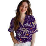 Kansas State Wildcats Hawaiian Shirt – Palm Tree Island
