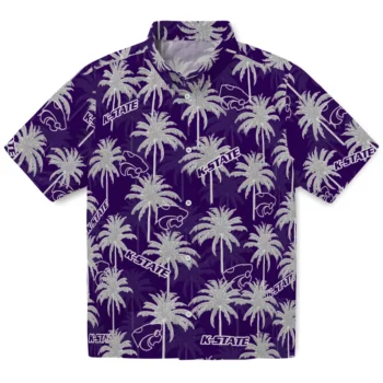 kansas state wildcats palm grove purple hawaiian shirts best selling