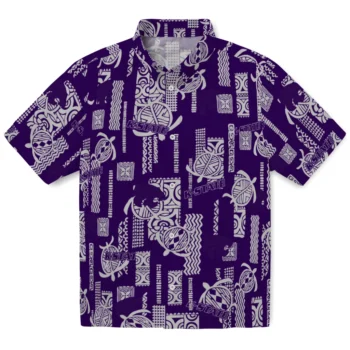 kansas state wildcats turtle lines purple hawaiian shirts best selling