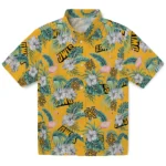 Kennesaw State Owls Hawaiian Shirt – Flamingo and Hibiscus