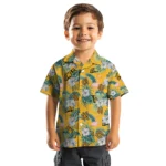 Kennesaw State Owls Hawaiian Shirt – Flamingo and Hibiscus