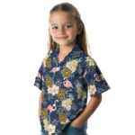 Kennesaw State Owls Hawaiian Shirt – Flamingo Hibiscus