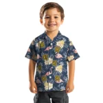Kennesaw State Owls Hawaiian Shirt – Flamingo Hibiscus