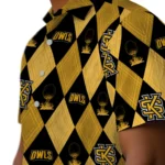 Kennesaw State Owls Hawaiian Shirt – Golfing Plaid