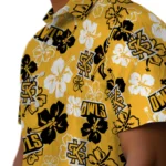 Kennesaw State Owls Hawaiian Shirt – Hibiscus Flower Design