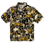Kennesaw State Owls Hawaiian Shirt – Hibiscus Overlay
