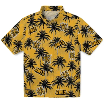 kennesaw state owls palm grove gold hawaiian shirts best selling