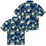 Kent State Golden Flashes Hawaiian Shirt – Flamingo and Hibiscus