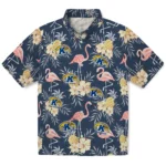 Kent State Golden Flashes Hawaiian Shirt – Flamingo Hibiscus