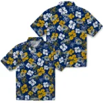 Kent State Golden Flashes Hawaiian Shirt – Hibiscus Flower Design