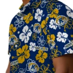 Kent State Golden Flashes Hawaiian Shirt – Hibiscus Flower Design