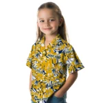 Kent State Golden Flashes Hawaiian Shirt – Hibiscus Overlay