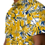 Kent State Golden Flashes Hawaiian Shirt – Hibiscus Overlay